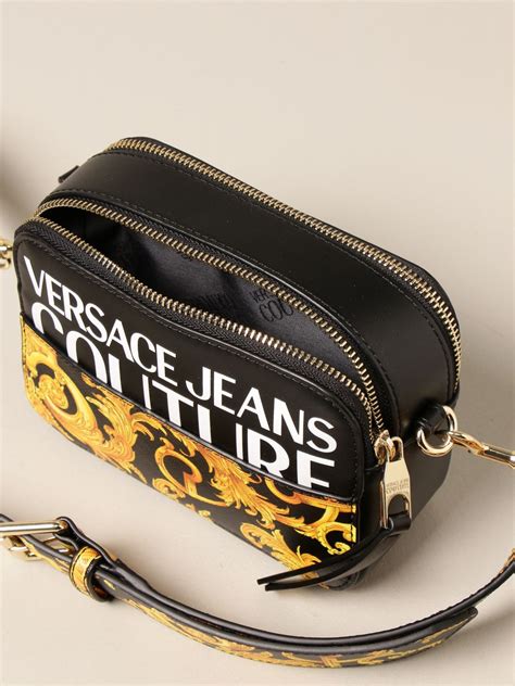 Borse nere da donna Versace Jeans 